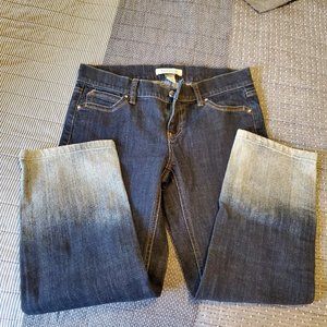 Dip Dye WHBM Noir Capri Jeans